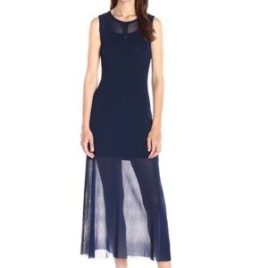 Only Hearts tulle with lacing long Henley dress